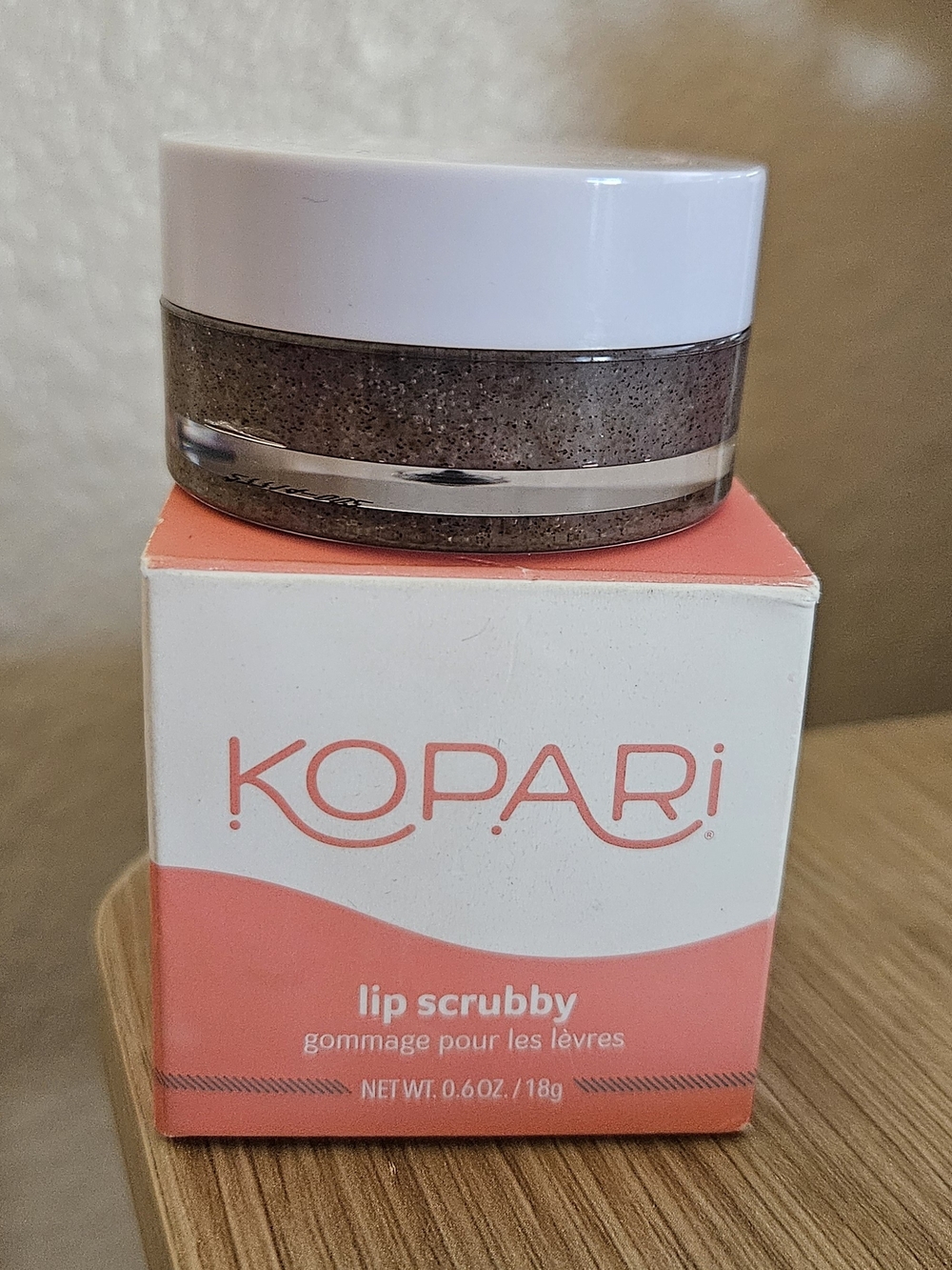 Kopari Coral & White Lip Scrubby - Exfoliating Balm